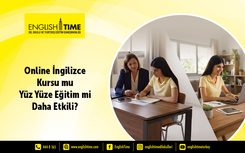Online İngilizce Kursu mu Yüz Yüze Eğitim mi Daha Etkili? kapak resmi